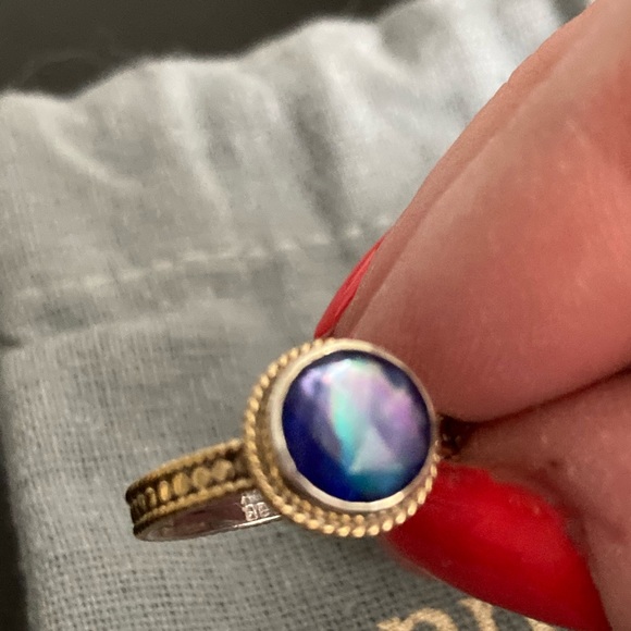 Anna Beck limited edition lapis ring. Size 7. - Picture 7 of 12